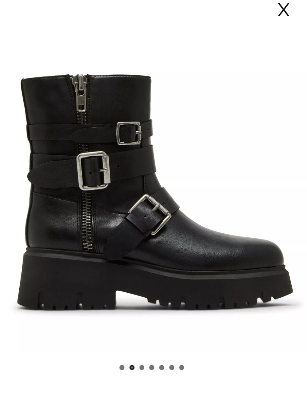 Madden Girl Mally Buckle Boot. Never Worn